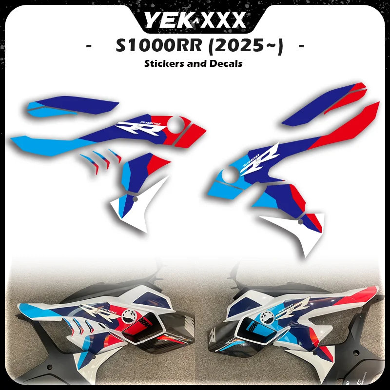 

Корпус мотоцикла, новый дизайн, защитные наклейки на обтекатель и декоративные наклейки для BMW 2025 S1000RR