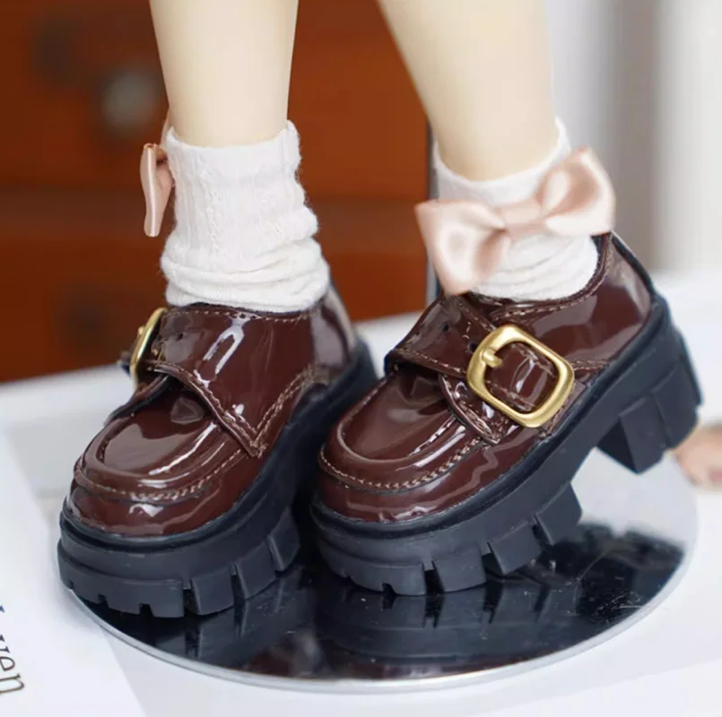 

Обувь для куклы bjd, размер 1/4, обувь MDD, туфли на толстой подошве, маленькие кожаные туфли, аксессуары для кукол