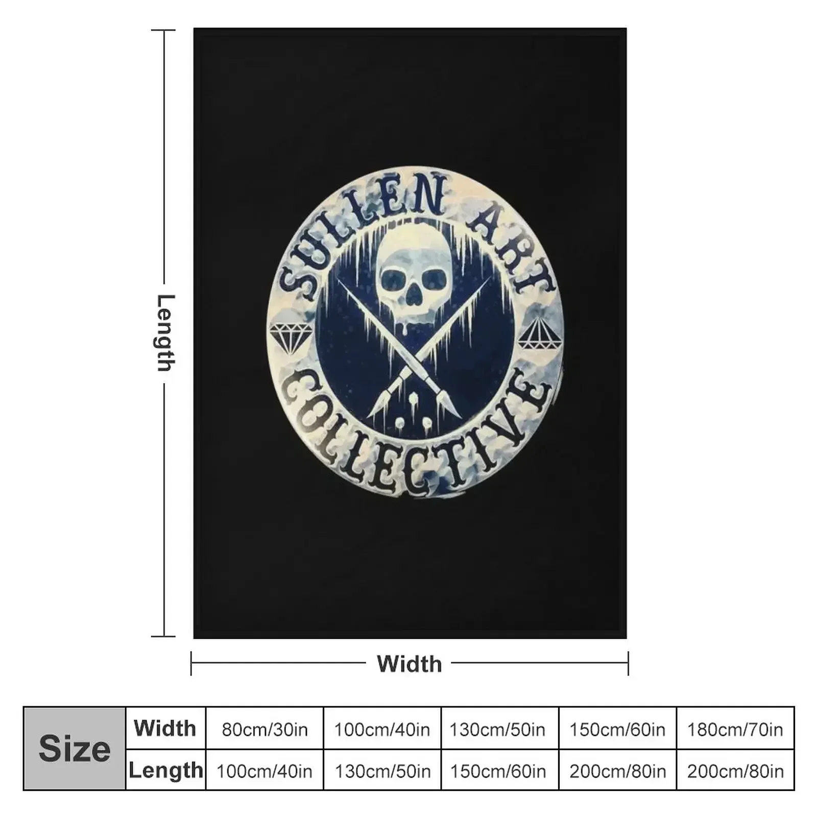 Ullens Art Essential Throw Blanket Picnic Decorative Beds Luxury Thicken Beach Retros Softest Blankets