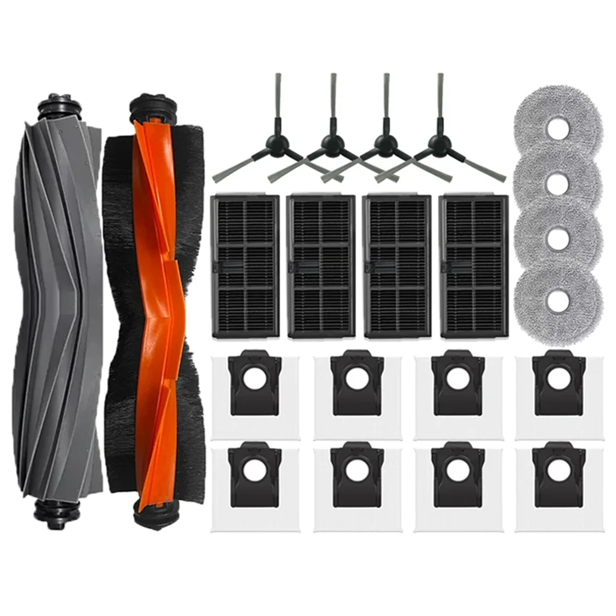 

B21B Для Dreame L10s Pro Ultra Heat, X30 Ultra/X30 Pro, S10 Pro Ultra Детали Роликовая боковая щетка Фильтр Швабра Детали мешка для пыли