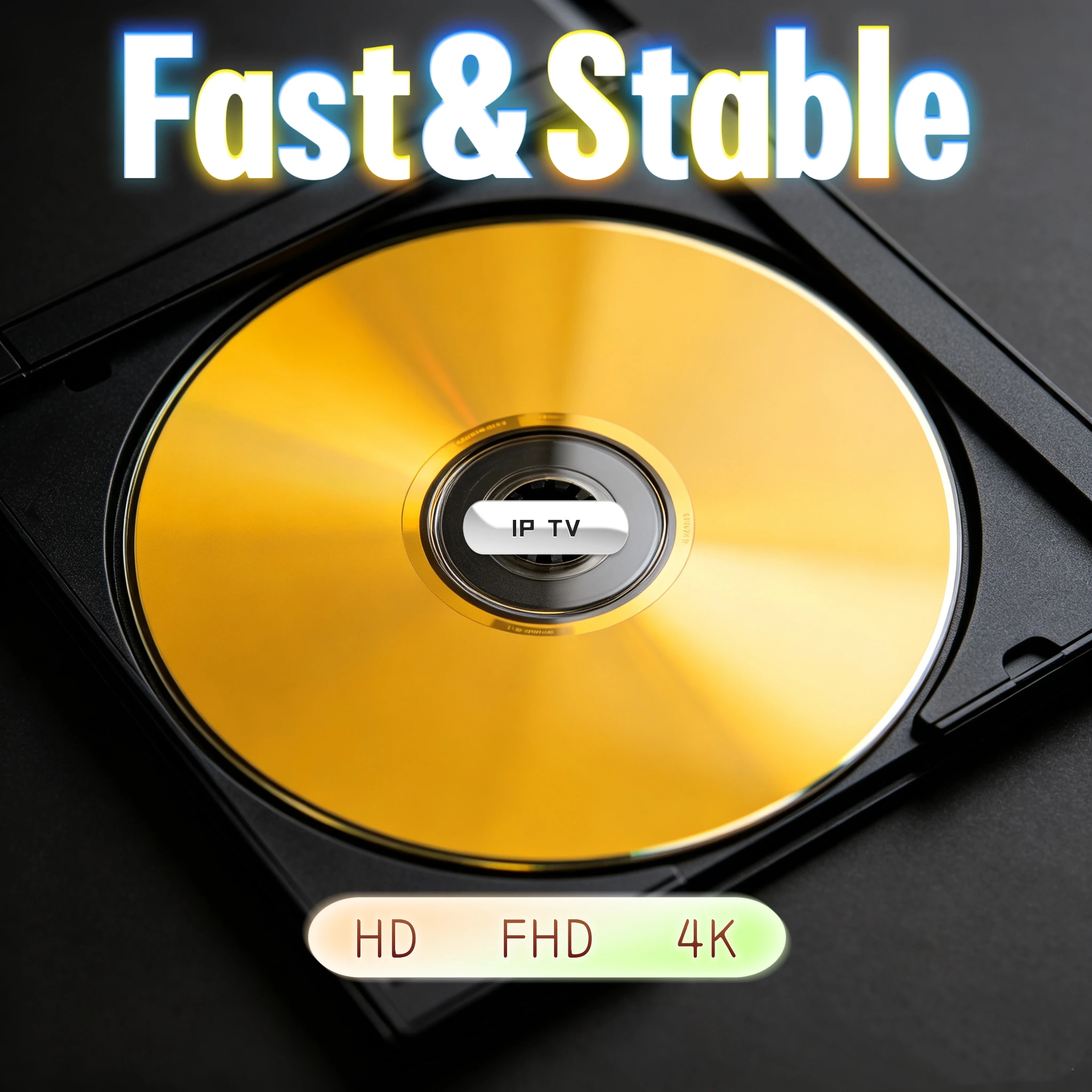 European Household DVD Playback Disc Stable High‑Speed 4K IPTV M3U For Smart Equipment