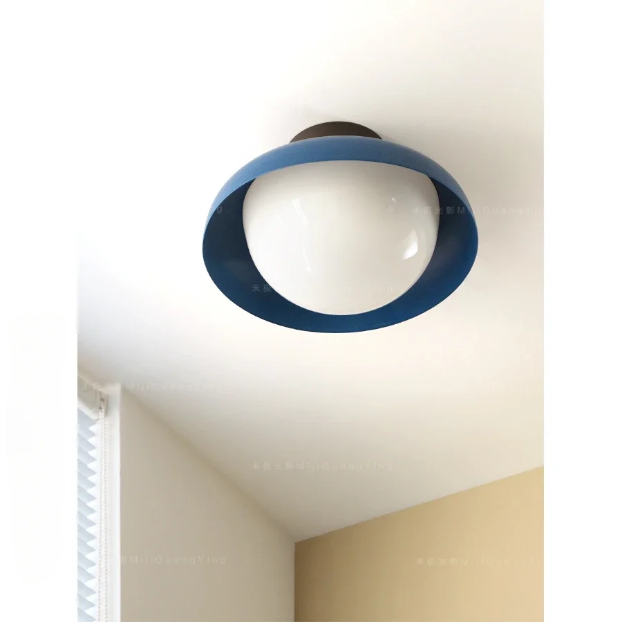 M Aurora Shadow, Klein Blue Medieval Bedroom Light Bauhaus Vintage Corridor Balcony Passage Protein Ceiling Light