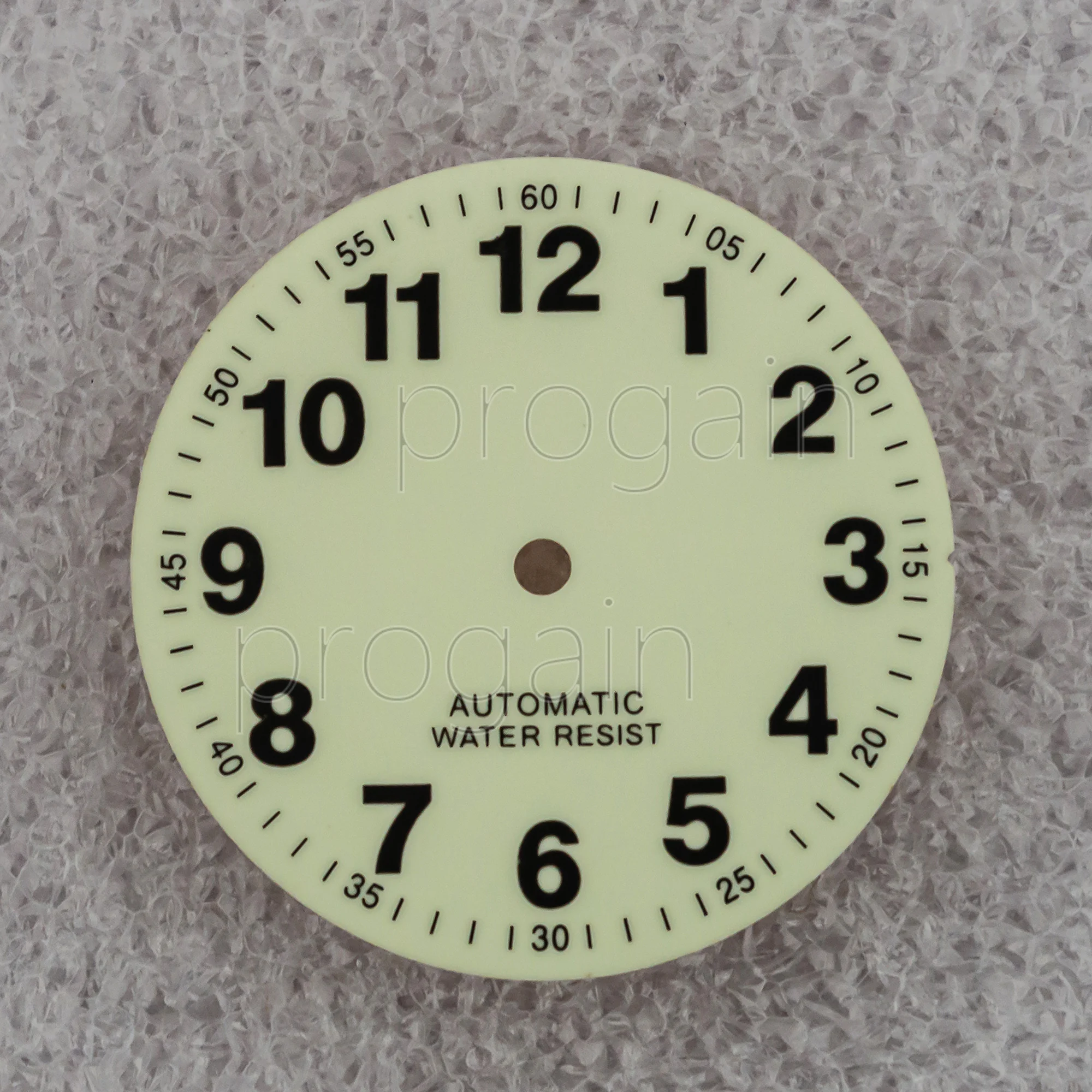 NH35 Watch Dial 28.5mm Modified Dial Green Luminous Watch Face Modified Watch Accessories for NH35 NH36 Movements Datejust Parts