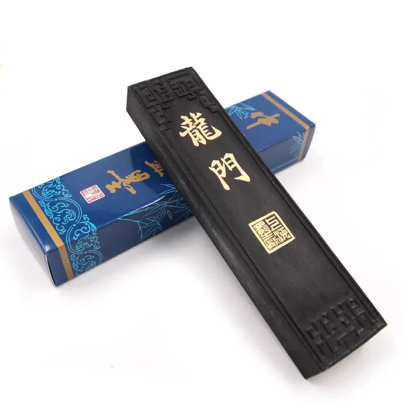 High End Huizhou Ink Stick Authentic Smoke Ink Ingot Regular Script Running Script Calligraphy Ink Block Chinese Calligraphy Ink