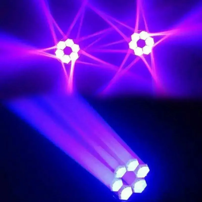 Imagem -05 - Bee-eyes Led Moving Head Light 6x15w Luz para Show de Palco Disco dj Festa Clube Bar