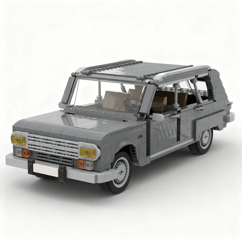 960 Piezas MOC, Modelo Creativo Renault 16 Tl, Bloques de Construcción Coleccionables para Exhibición, Decoración del Hogar, Regalo, Exhibición de Construcción