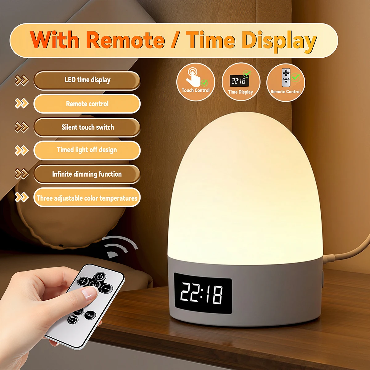 luz-noturna-led-com-relogio-lampada-noturna-recarregavel-usb-com-controle-remoto-luz-suave-amiga-dos-olhos-com-3-cores-regulaveis