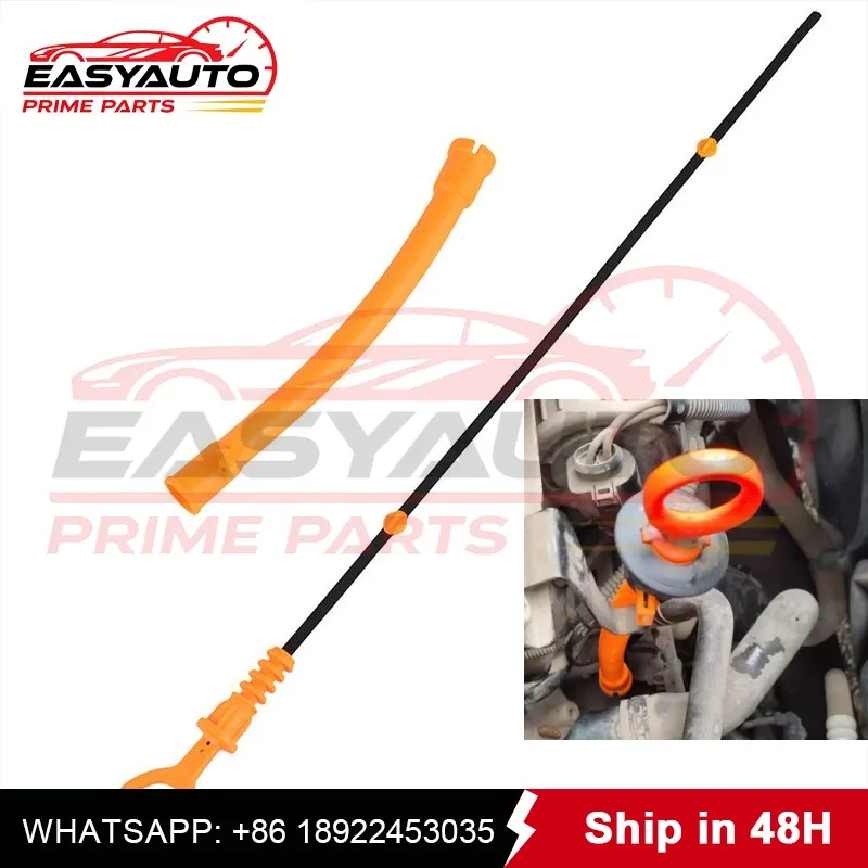 06B115611R  06A103663C Brand New Engine Oil Dipstick Oil Dip Stick Set Suit For A4 Golf New Beetle Passat 1999-2012
