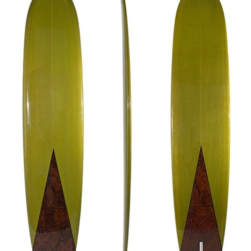 

Professional fiberglass surfboard, entry-level long board