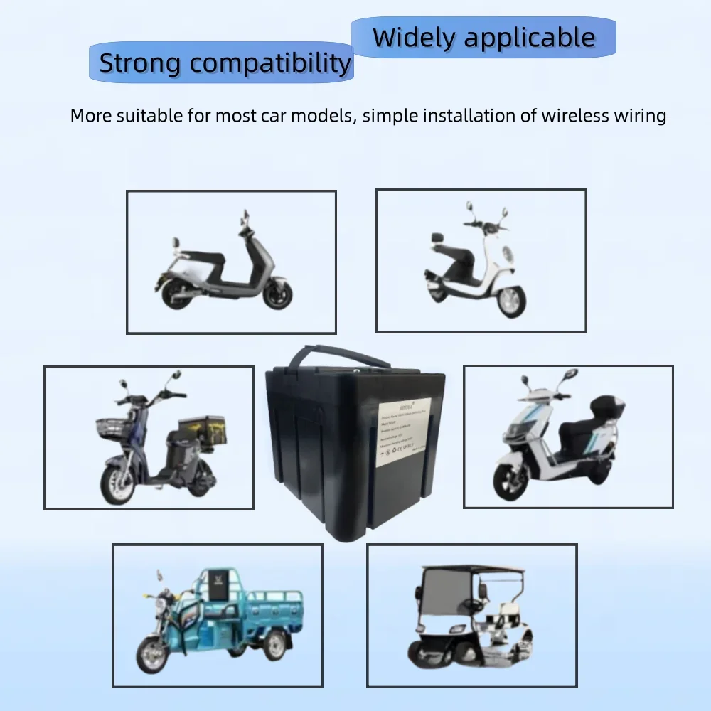 14S7P 48 V/52 V/60 V nowy krajowy standard 18650 bateria litowa do pojazdów elektrycznych o dużej pojemności 20AH/20000mAh