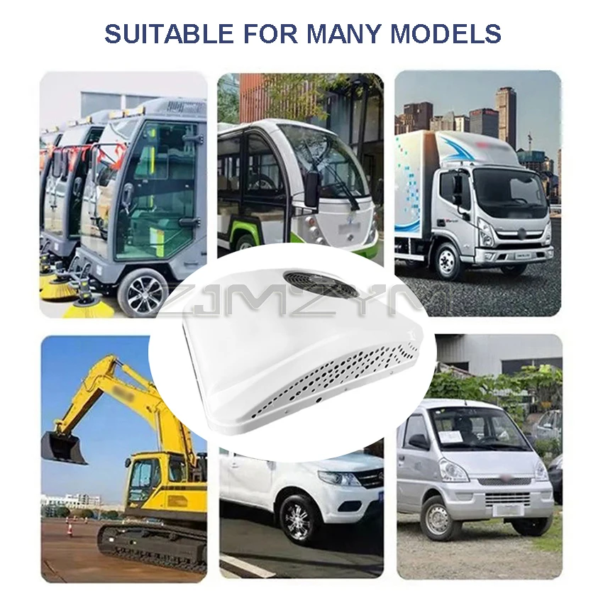 12V/24V Heating And Cooling  Roof Air Conditioner RV Rooftop Car Parking Ac For Truck Camper Van Caravan Motorhome