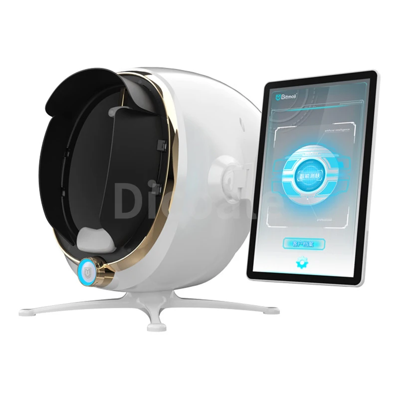 Trend Haut analyze gerät mit künstlichem intelligentem Bild instrument Zaubers piegel 3d digitale Gesichts analyze Haut tester