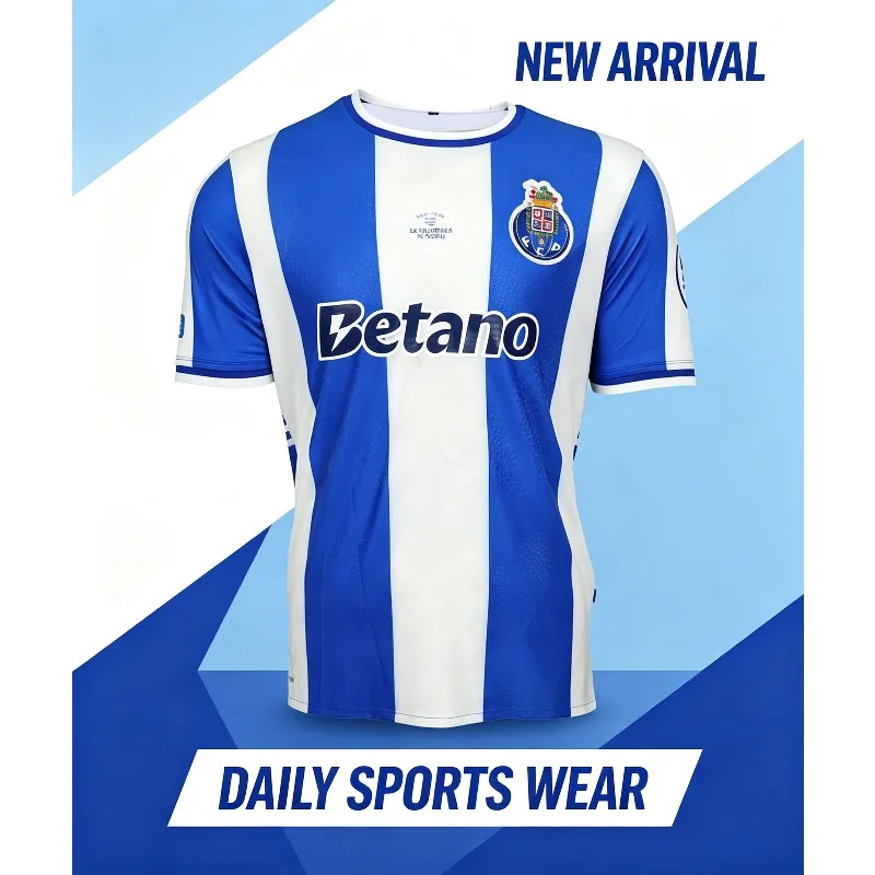 Portugal Porto City Soccer Jersey Adult Kid Special Football Short Sleeve Shirt Fans Uniform Dragons Team Wear Casual Streetwear