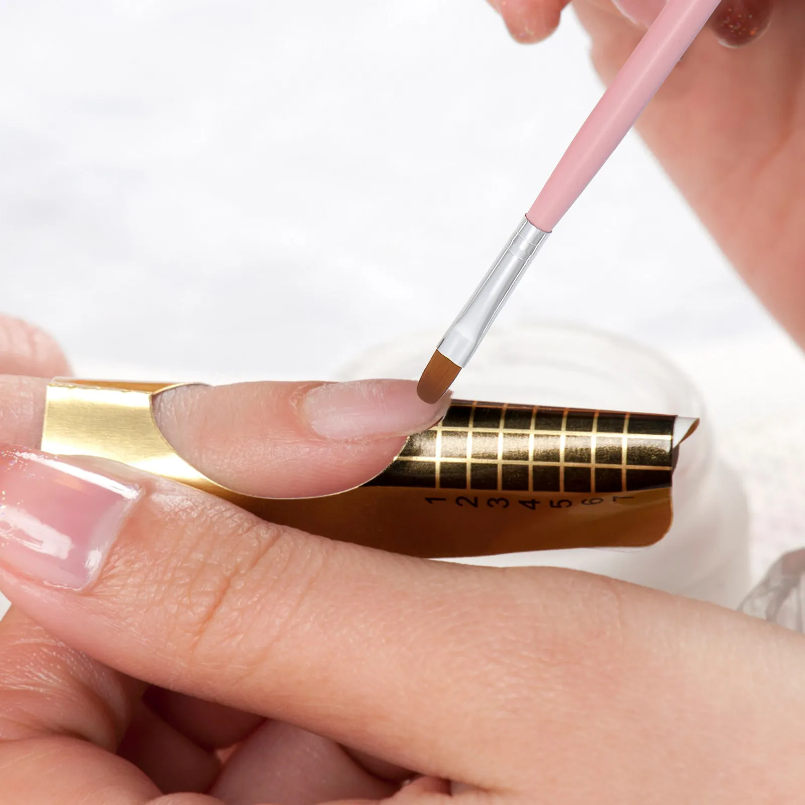 7Pcs Nail Art Painting Pens Set High Quality DIY Manicure Tools Smooth Comfortable Handle for Home Salon Nail Design Drawing