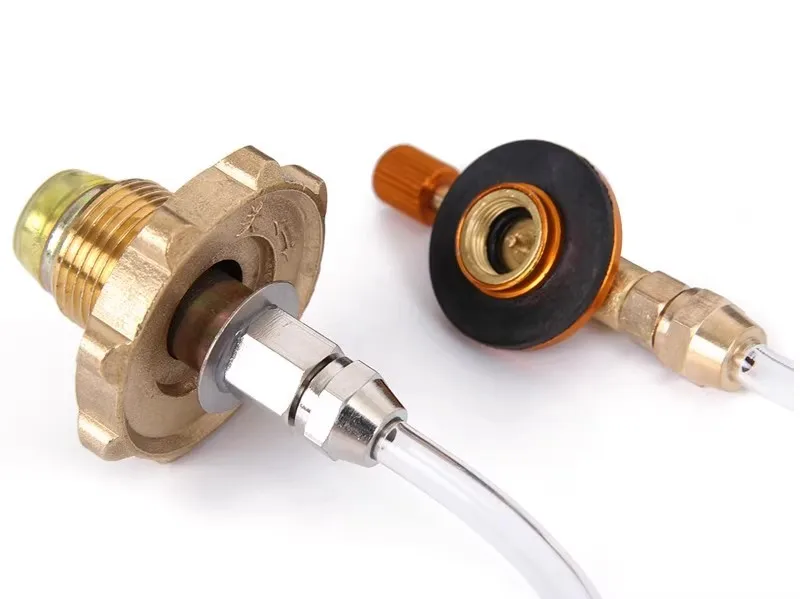 Asia Outdoor Cylinder Filling Adapter Camping Gas Stove Gas Refill Adapter Gas Tank Furnace Connector Accessories
