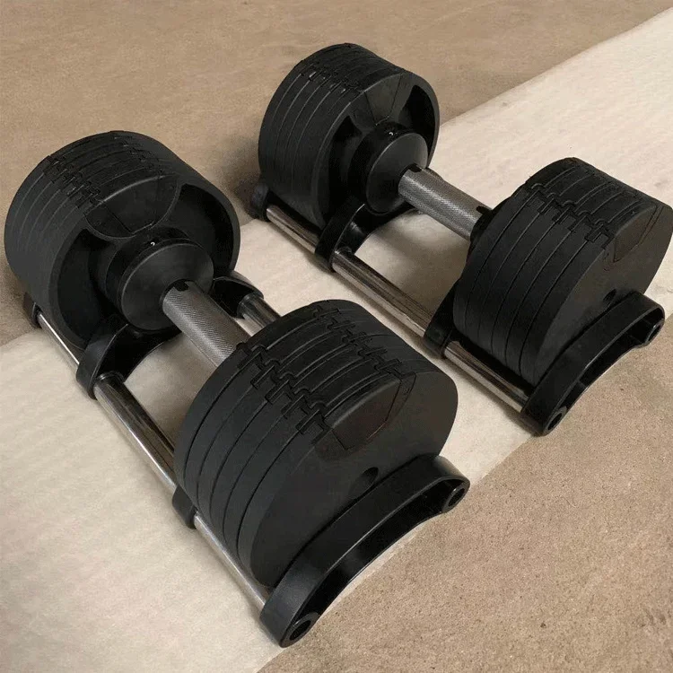 20kg Weight 4kg Gradually Adjustable Dumbbell Fitness Equipment Can Be Disassembled and Quickly Adjusted.