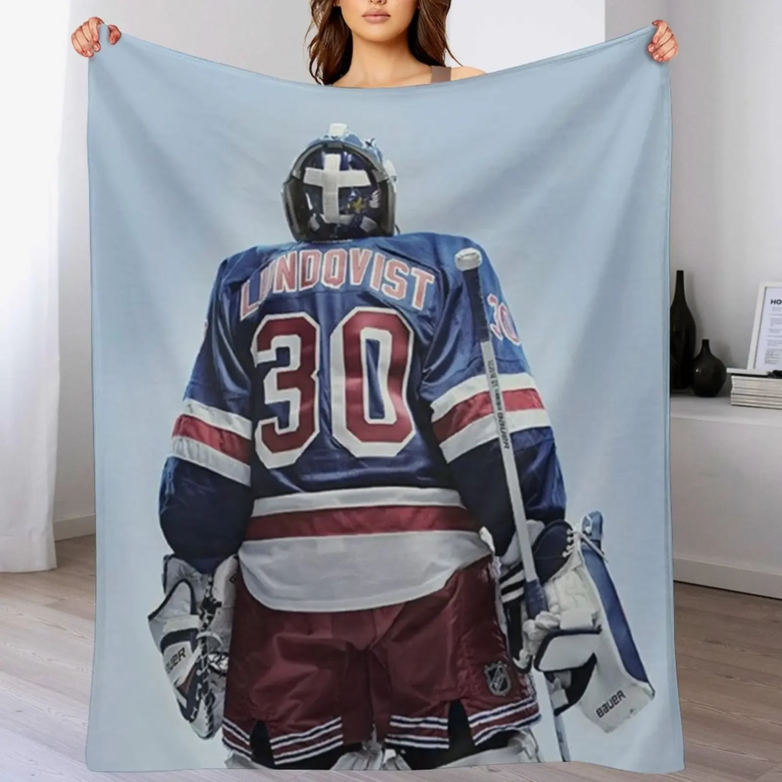 

New Henrik Lundqvist Throw Blanket for winter Decoratives Multi-Purpose Luxury Designer Blankets