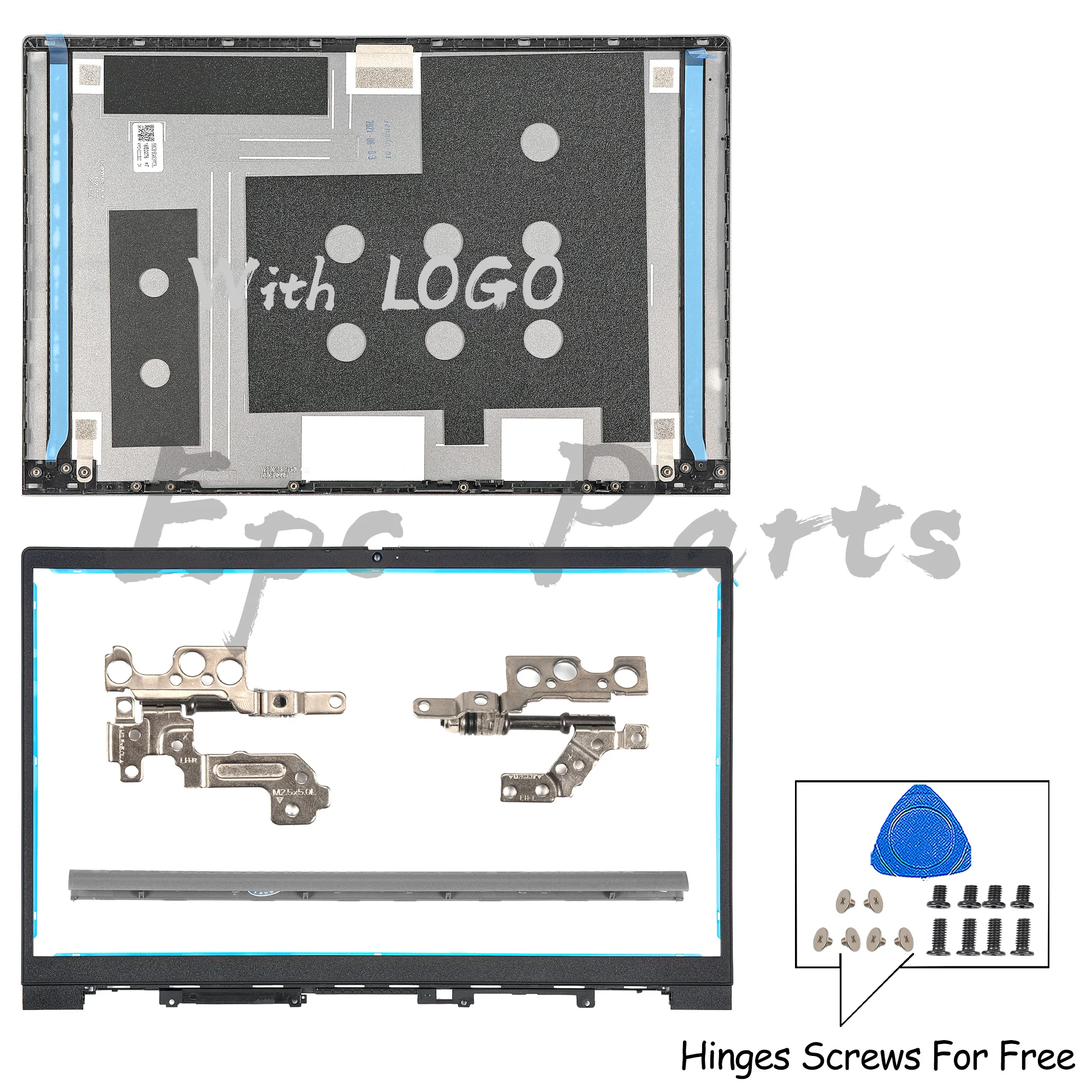 

Epc Parts For ThinkBook 15 G2 ITL For ThinkBook 15 G2 ARE LCD Back Cover+Bezel+Hinges+hingecover Repair 5CB1B34808/5CB1B34809