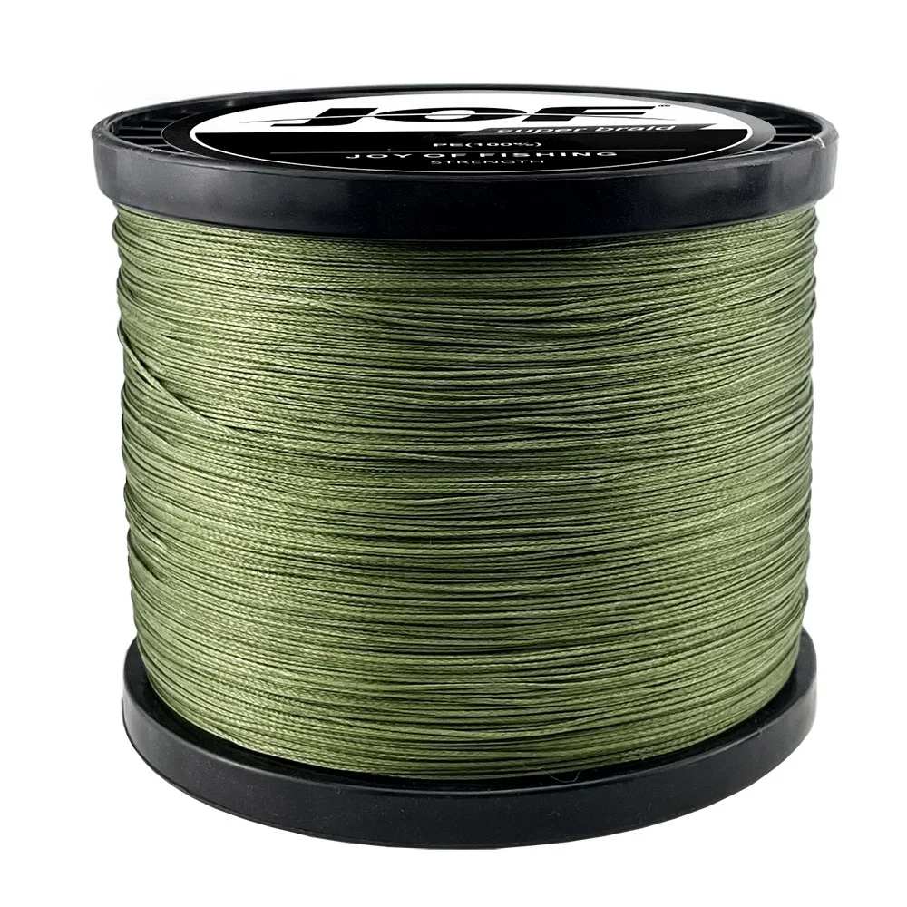 JOF 8 Strands 1000M 500M Braided Fishing Line Carp Fishing Weaves Linha de Pesca Multifilamento 8 fios