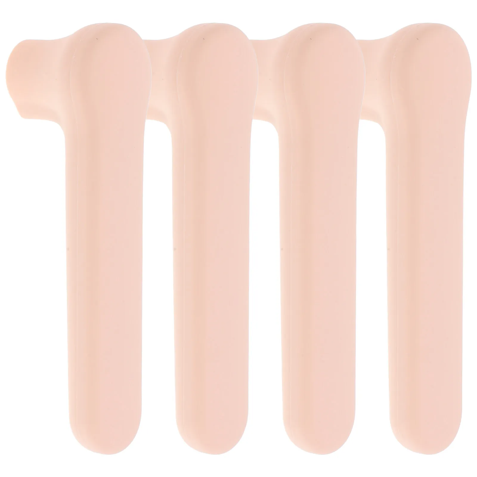 4Pcs Silicone Door Handle Protective Cover Smooth Elastic Bumper Sleeve for Anti-Pinch Safety Quiet Environment Universal Fit