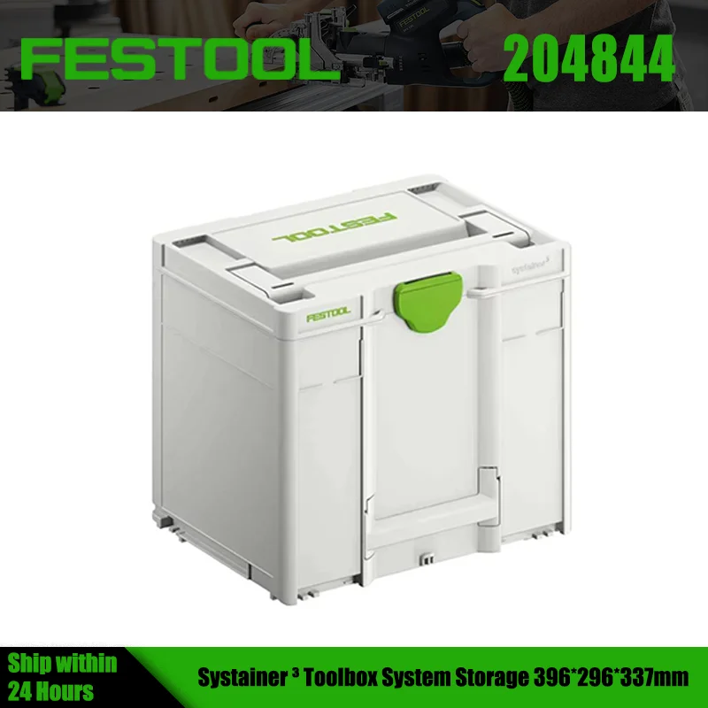 FESTOOL 204844 Systainer ³ Toolbox Multiple Sizes System Storage Tool Box High Quality 396*296*337mm