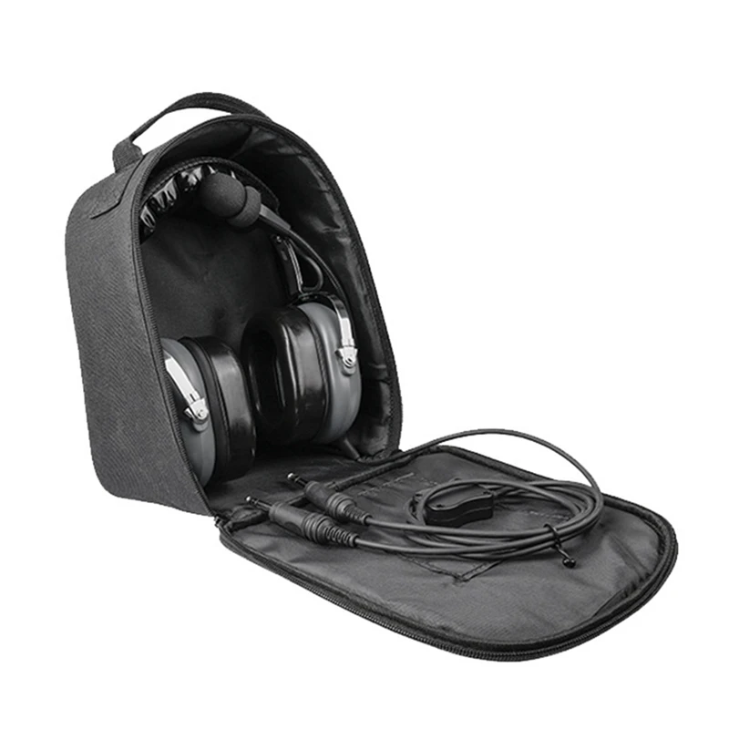 Headphone Storage Bag Headband Headphone Storage Bag Aviation Headphone Bag Pilot Headphone Storage And Organization Bag