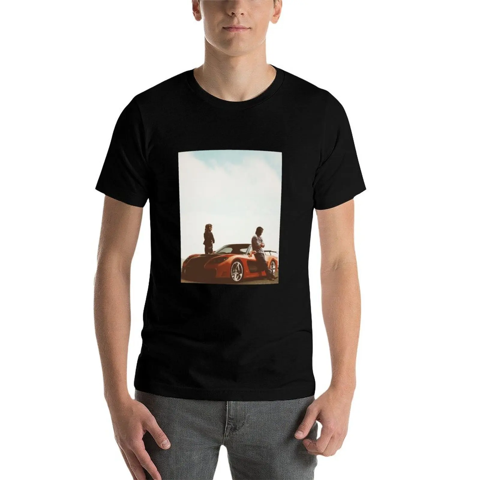 Fast and furious I Han and Gisele T-Shirt t shirts for man cotton funny T-Shirt - view 4