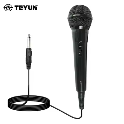 가라오케 오디오 전력 증폭기 동적 마이크와 도매 유선 마이크 전문 KTV