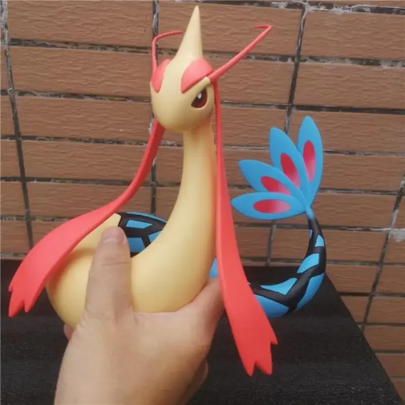 Poekmon 1/10 GK Milotic Action Figure Model Toys Gift for Birthday Children
