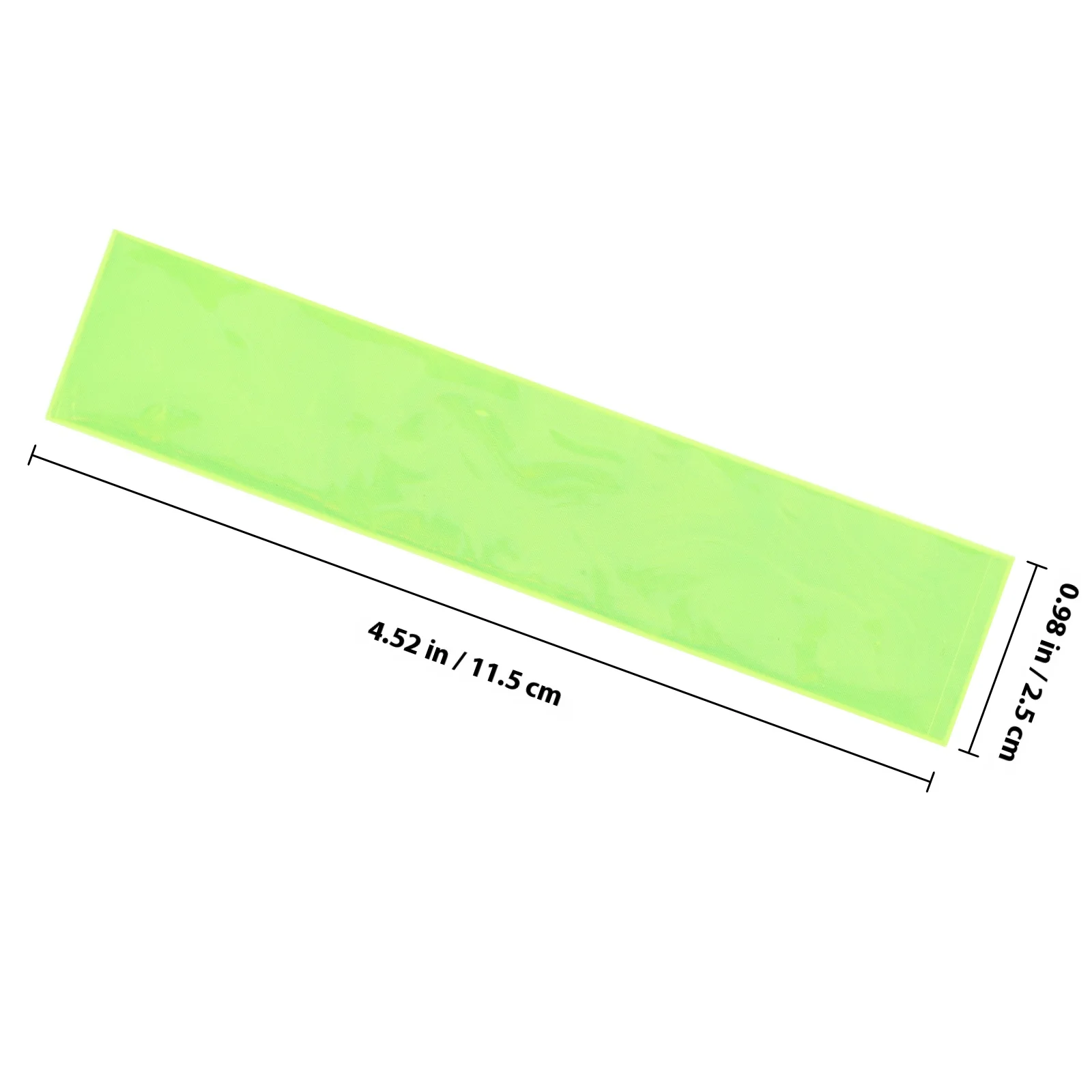 5pcs Sheet High Visibility For Bike Backpack Safety Outdoor Use Bicycle Sticker Reflective Tape Bike Accessory
