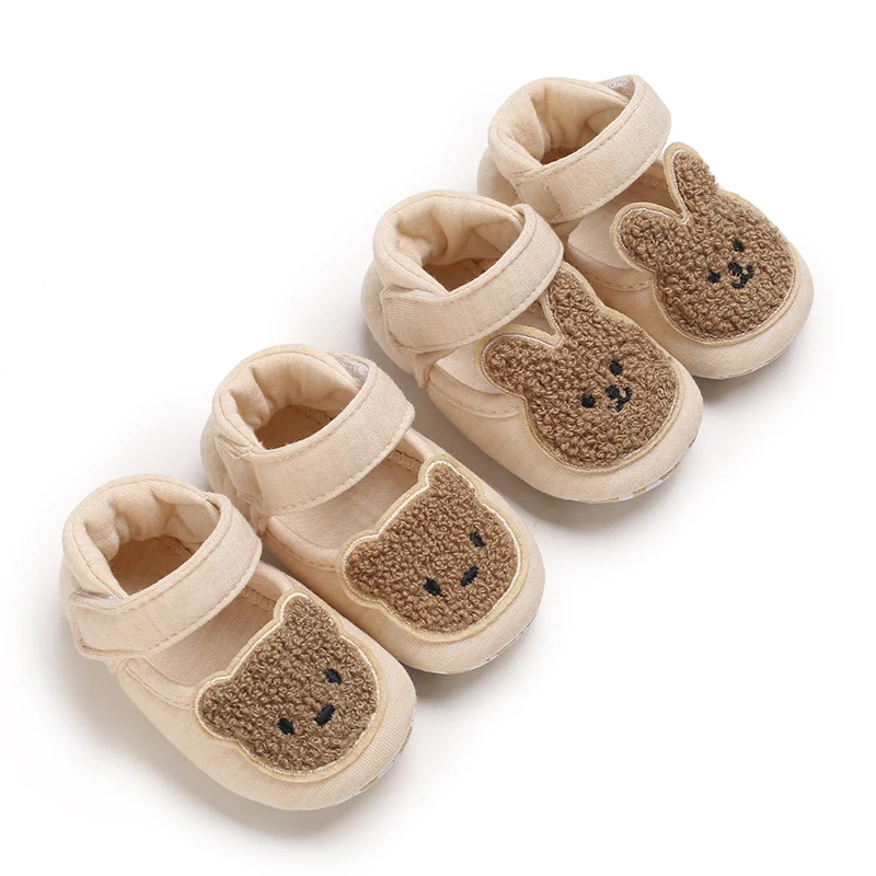 

New bear cartoon baby shoes men and women leisure play crawling shoes 0-18 early toddlers