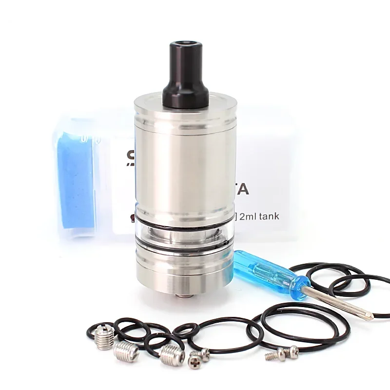 SXK Style Lindy RTA 316 SS 5 22 Vape 0.8/1.0/1.2/1.5 atomizer tank for coils & atomizers - main product image