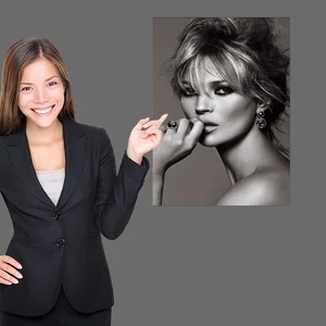 Drucken auf dem Bildschirm für die Dekoration zu Hause, skandinavisch, einfache Wandkunst, sexy Supermodel, Kate, Moos, HD, Schlafzimmergeschenke und Wohnzimmer 12 Hauptverkäufe sexy Bild - №9