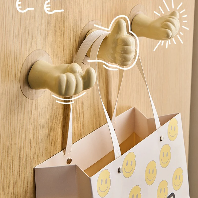 

Creative and Cute, No Punching, No Marking Hook, Key Hanging Rack, Storage Door, Adhesive Hook Decoration Wall Hanging