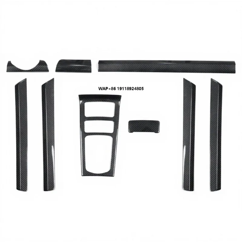 KM Premium Carbon Fiber Interior for 2011-2017 New Retrofit/Upgrade Kit Enhancing Visual Appeal High Quality
