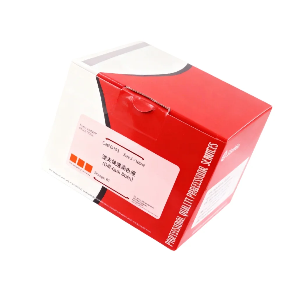 Diff-quick Stain Kit For Fast Staining And Sample Preparation In Laboratory Includes Fixative Original Product