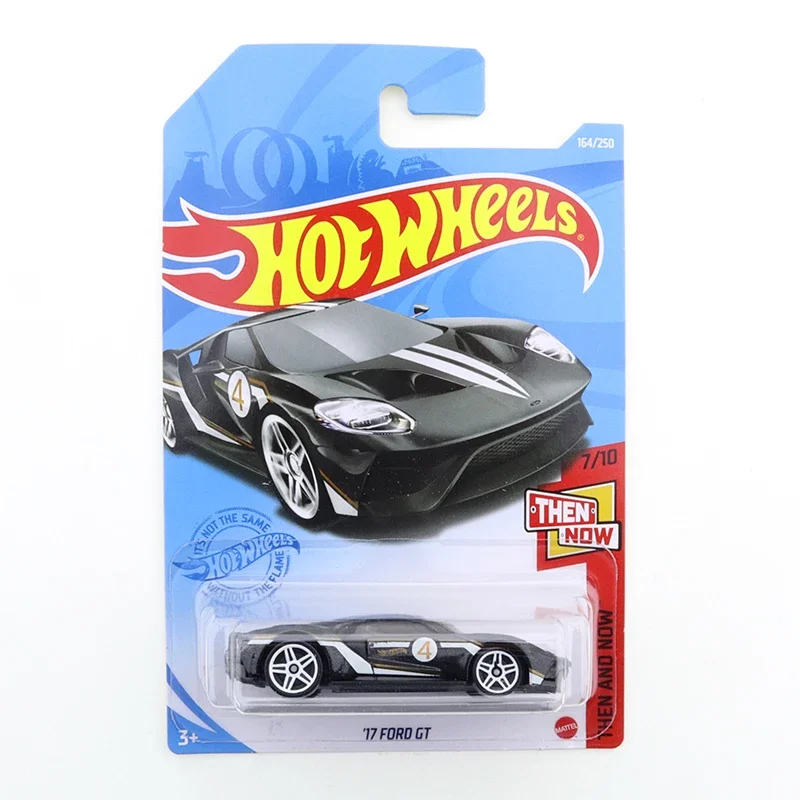 

2021Q No.164 Hot wheels Горячий маленький спортивный автомобиль 1/64 Модель литого под давлением из сплава @ 17 FORD GT