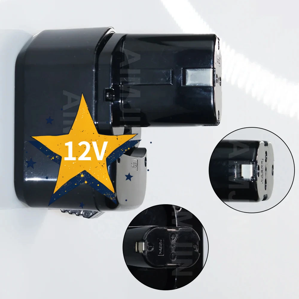 

EB1212S EB1214S 12V 4.8Ah Ni-CD Replacement Rechargeable Battery for Hitachi Power Tools EB1226HL EB1230HL DS12VDF3