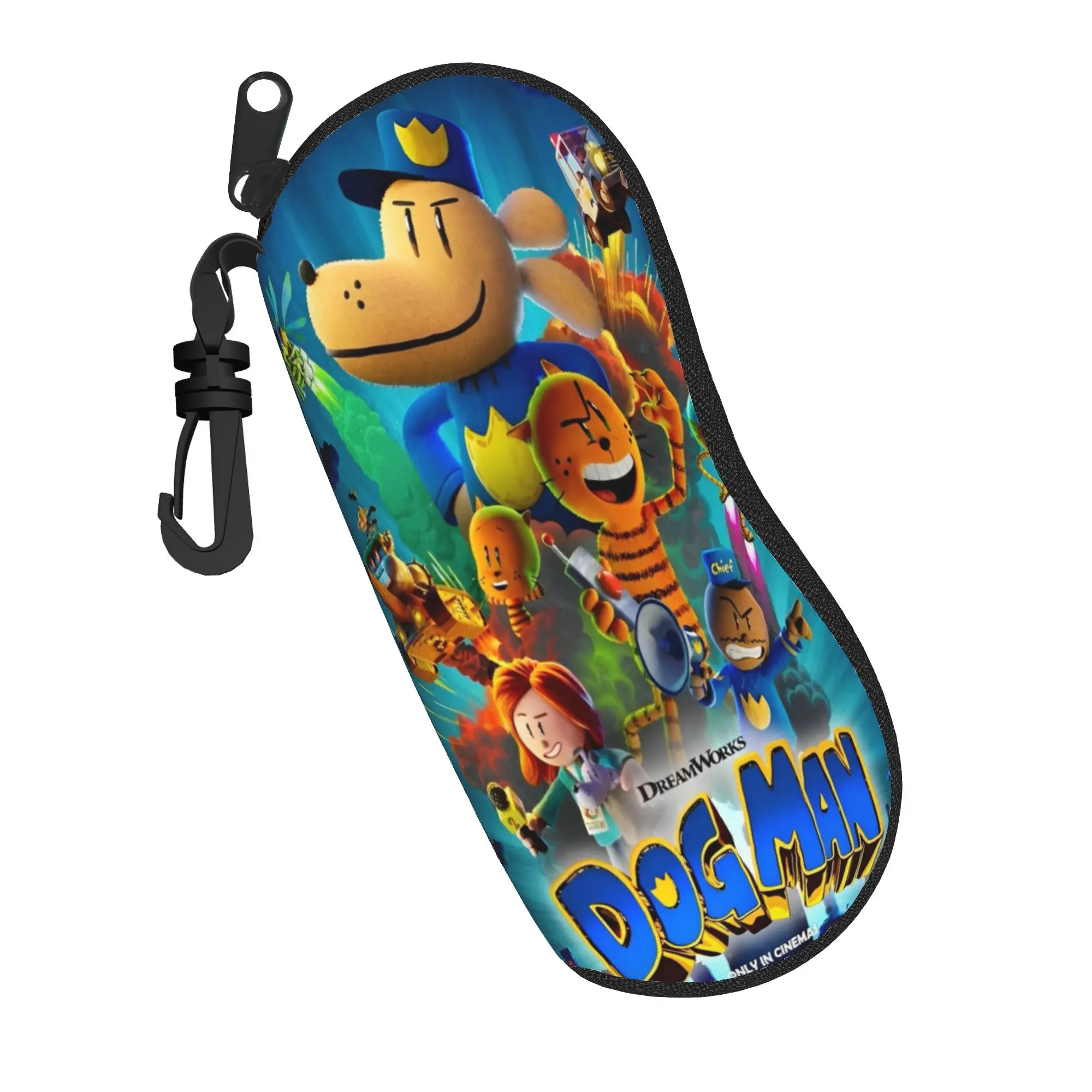 

Милый мультяшный футляр для очков Dogmanes Merch, коробка для хранения солнцезащитных очков на молнии, мультяшная коробка для очков