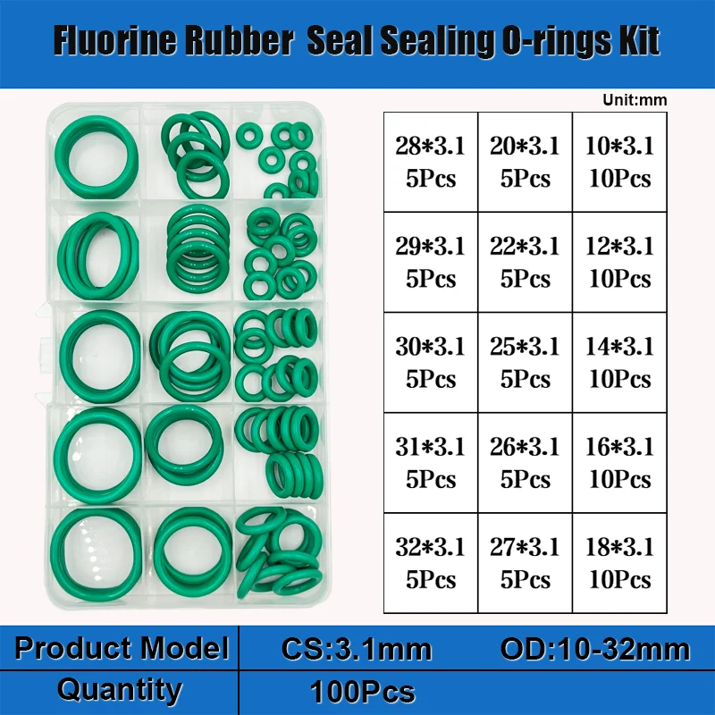 VMQ NBR FKM O-Ring Silikon Roter O-Ring Schwarzer Nitrilkautschuk O-Ring Autodichtungen Korrosion Hochtemperatur-Ölbeständiger Dichtungsscheibe – Detail 34