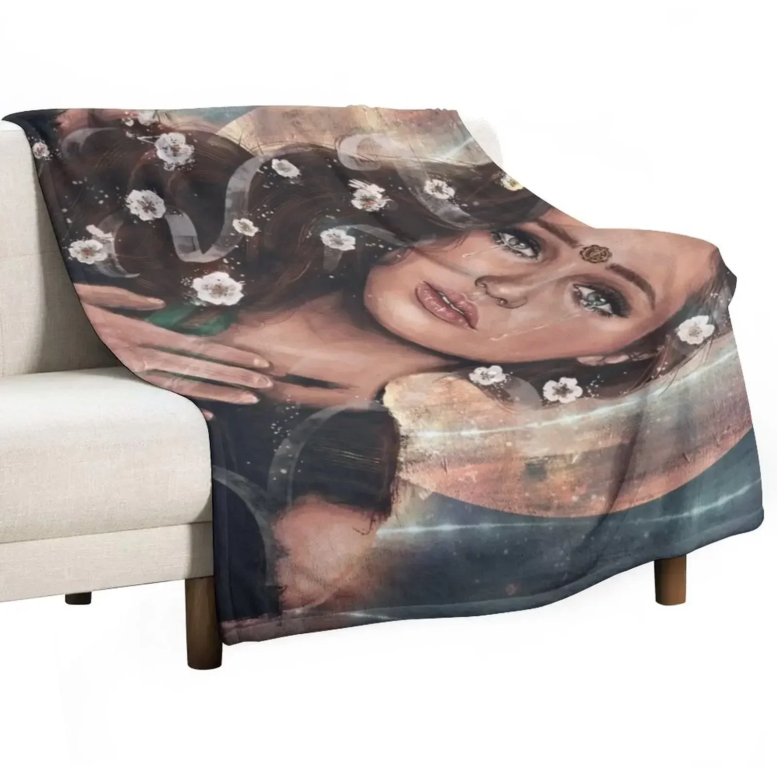 Commander Throw Blanket Decoratives Flannels Thin Luxury Brand sofa bed Bed linens Blankets
