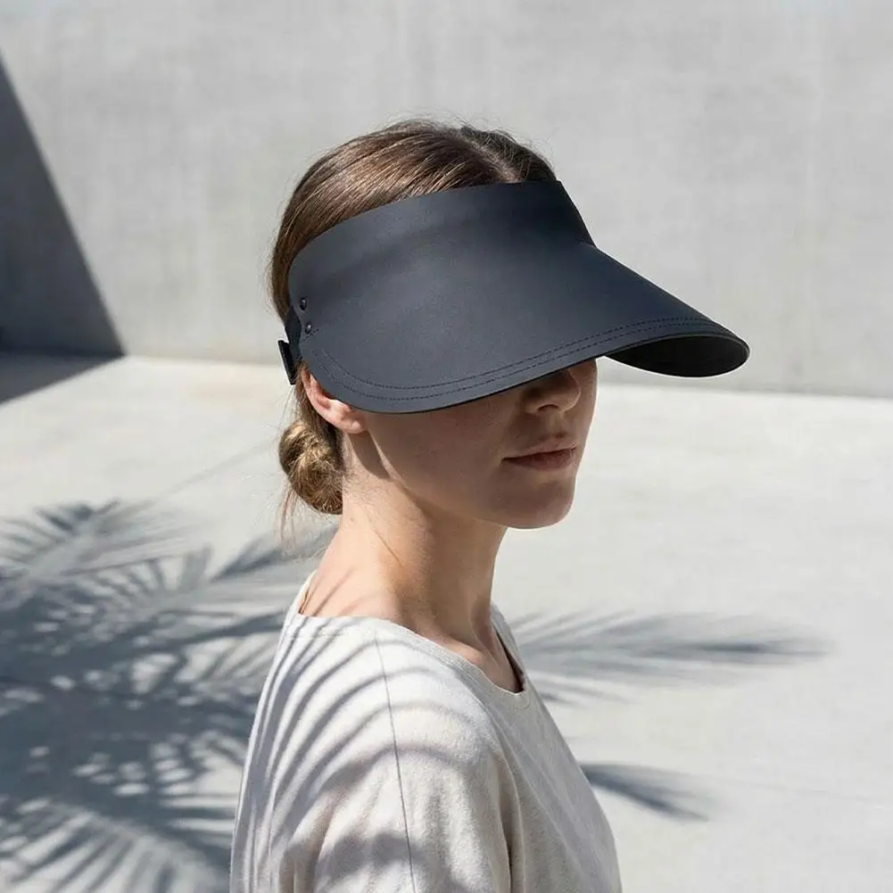 Nahtloser Sonnenhut mit breiter Krempe, Sonnenhut mit UV-Schutz, leerer Sonnenhut, lässiger, modischer Sommerhut für Outdoor und Reisen