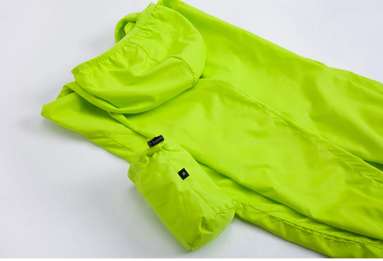 LNGXO Herren Damen Wanderjacke Unisex Wasserdicht Schnell trocknend Camping Windjacke Outdoor Trekking Klettern Regenmantel Anti-UV-Kleidung – Detail 12