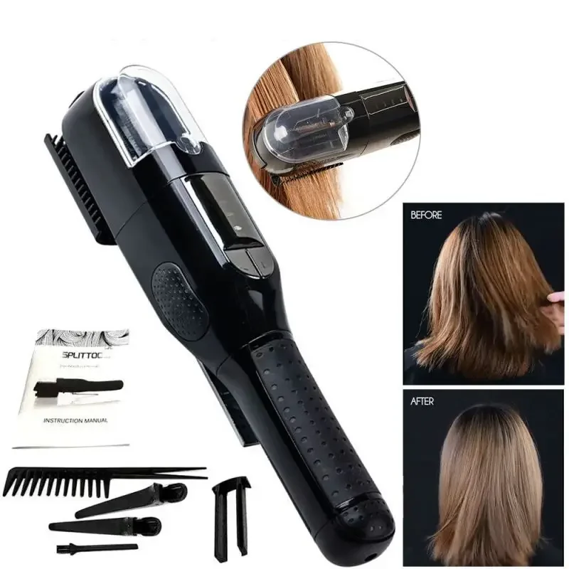 Rechargeable Split Ends Hair Trimmer Dry Damaged Remover Automatic Trim Split Women Cordless Hair Cutting Machine Hair Clipper