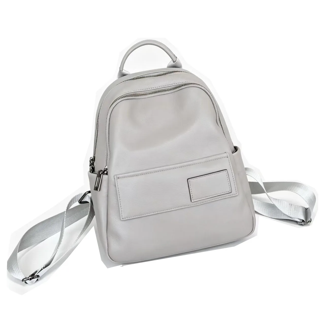 Genuine Leather Backpack Women Multi-functional Cow Leather Tote Bags Casual Daily Cowhide Travel Shoulder Bag
