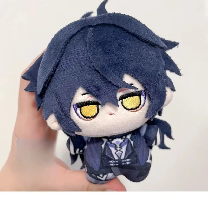 10cm anime jogo genshin impacto flins kawaii cosplay algodão boneca estrela do mar corpo dos desenhos animados mini macio plushies brinquedo figuras fãs presente