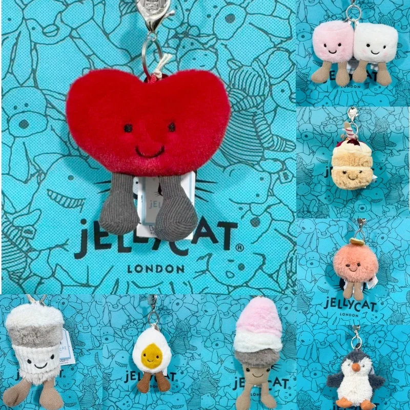 JC Hot Bag Cute Plush Toy Label Cute Girl Bag Charm Plush Toy Keychain Kawaii Plush Toy Perfect as a Birthday Limited New Gift