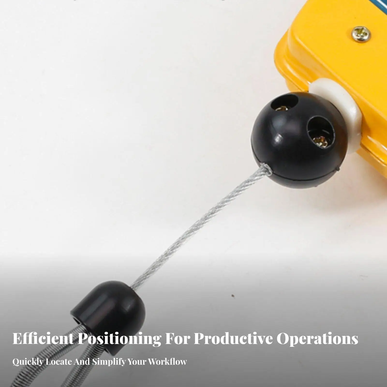 Screwdriver Tool Balancer with Adjustable Spring Tension Steel Wire Retractor for Workshop Storage and Assembly Line