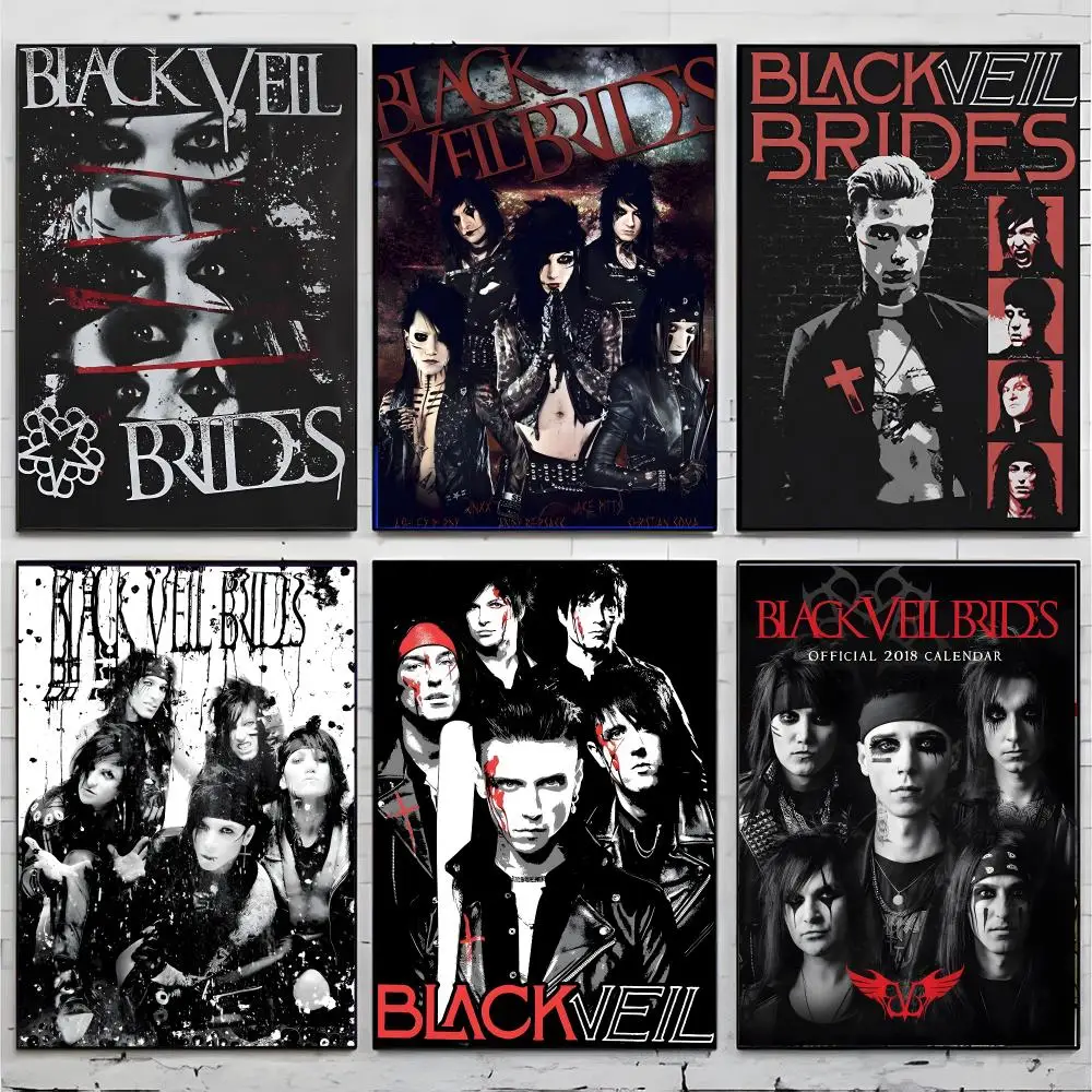 Gothic Band Black Veil Brides Poster Superior Home Space  Indoor Decorative Art & Home Decor