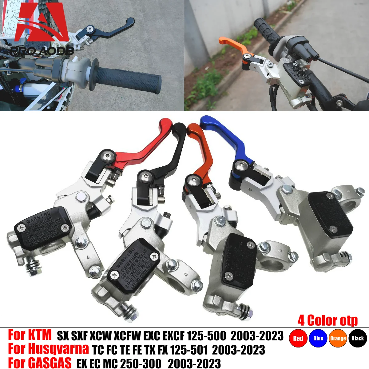 For KTM SX SXF XC XCF EXC EXCF Husqvarna TE FE TC FC TX Tough Reliable Motocross Right Brake Cylinder Clutch Pump Brake Lever